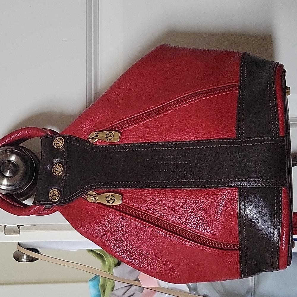 VALENTINA Convertible Leather Bag, Made in Italy